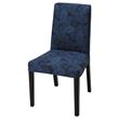 IKEA - BERGMUND, dining chair cover, Kvillsfors dark blue