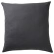 IKEA - PRAKTSALVIA, lace pillow cover, anthracite, 50x50 cm