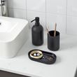 IKEA - GANSJÖN, bathroom set, black