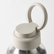 IKEA - ENKELSPARIG, bottle, stainless steel/beige, 0,5 l