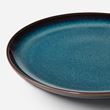 IKEA - GLADELIG, plate set, blue, 25 cm