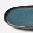 IKEA - GLADELIG, serving plate, blue, 31x19 cm