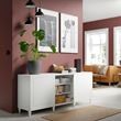 IKEA - BESTA, dolap kombinasyonu, beyaz, 180x42x74 cm