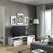 IKEA - BESTA, tv sehpası, beyaz, 180x42x39 cm
