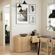 IKEA - BESTA, dolap kombinasyonu, ağartılmış meşe görünümlü, 120x42x65 cm