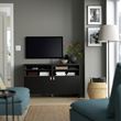 IKEA - BESTA, tv sehpası, venge, 120x40x74 cm