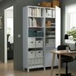 IKEA - BESTA, dolap kombinasyonu, beyaz, 120x42x202 cm