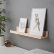 IKEA - MOSSLANDA, picture ledge, birch effect, 55 cm
