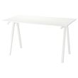 IKEA - TROTTEN, desk, white, 140x80 cm