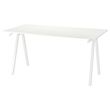 IKEA - TROTTEN, desk table top, white, 160x80 cm