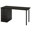 IKEA - ALEX, desk, blackbrown, 140x60 cm