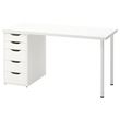 IKEA - ALEX, desk, white, 140x60 cm