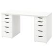 IKEA - ALEX, desk, white, 140x60 cm