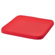 IKEA - STAGGSTARR, chair pad, red, 36x36x2.5 cm