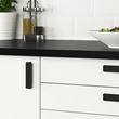 IKEA - HACKAS, handle, anthracite, 100 mm