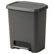 IKEA - KNÖCKLA, waste bin, dark grey, 25 l