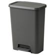 IKEA - KNÖCKLA, waste bin, dark grey, 50 l