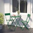 IKEA - SUNDSÖ, foldable table and foldable chair set, green