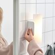 IKEA - HAVSDUN, wall lamp, white/frosted glass