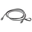 IKEA - LILLHULT, USB-C to USB-C cable, dark grey