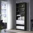 IKEA - BILLY, bookcase, blackbrown, 80x28x202 cm