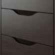 IKEA - ALEX, storage unit, blackbrown, 36x76 cm