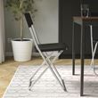 IKEA - GUNDE, folding chair, black