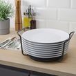 IKEA - UPPDATERA, plate holder, anthracite, 18-31 cm