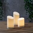 IKEA - ADELLÖVSKOG, LED scented block candle, white