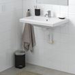 IKEA - TVALLEN/RANNILEN, wash-basin with water trap, white, 64x43 cm