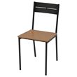 IKEA - SANDSBERG, wooden chair, black-brown