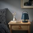 IKEA - VAPPEBY, bluetooth hoparlörlü lamba, mavi