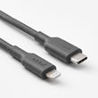 IKEA - LILLHULT, Lightning - USB-C Kablo, koyu gri, 1.5 m