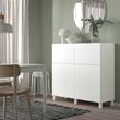 IKEA - BESTA, dolap kombinasyonu, beyaz, 120x42x112 cm