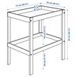 IKEA - SNIGLAR, changing table, beech effect, 72x53 cm