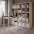 IKEA - OLOV, desk leg, white, 60-90 cm