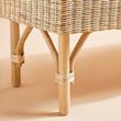 IKEA - TOLKNING, bank, rattan, 120 cm