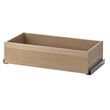 IKEA - KOMPLEMENT, drawer, white stained oak effect, 75x35 cm