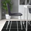 IKEA - KARLPETTER/SEFAST, upholstered chair, Gunnared medium grey-white