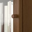 IKEA - OXBERG, bookcase door, brown walnut effect, 40x35 cm