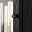 IKEA - OXBERG, bookcase door, blackbrown, 40x35 cm