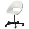 IKEA - LOBERGET/MALSKAR, office chair, white/black