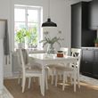 IKEA - INGATORP, extendable dining table, white, seats 4-6