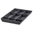 IKEA - UPPDATERA, drawer organizer, grey, 40 cm