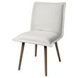 IKEA - KLINTEN, upholstered chair, brown-Kilanda light beige