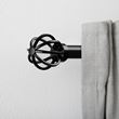 IKEA - TALLBARSMAL, finials, black, 60 mm