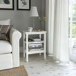 IKEA - IDANAS, side table, white, 46x36 cm
