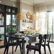 IKEA - KAPPELAND/HEMMA, pendant lamp, rattan-black