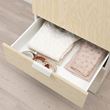 IKEA - KALBADEN, drawer, white-lively pine effect, 60x57x20 cm