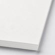 IKEA - SOLFAGEL, canvas notebook, white, 21x30 cm